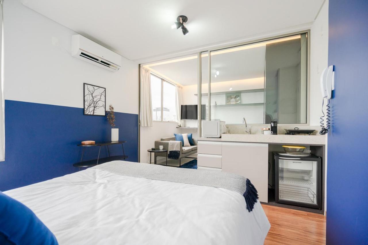 圣保罗Ap Com Academia, Piscina E Sauna No Predio, Proximo A Faria Lima - Vila Olimpia公寓 外观 照片